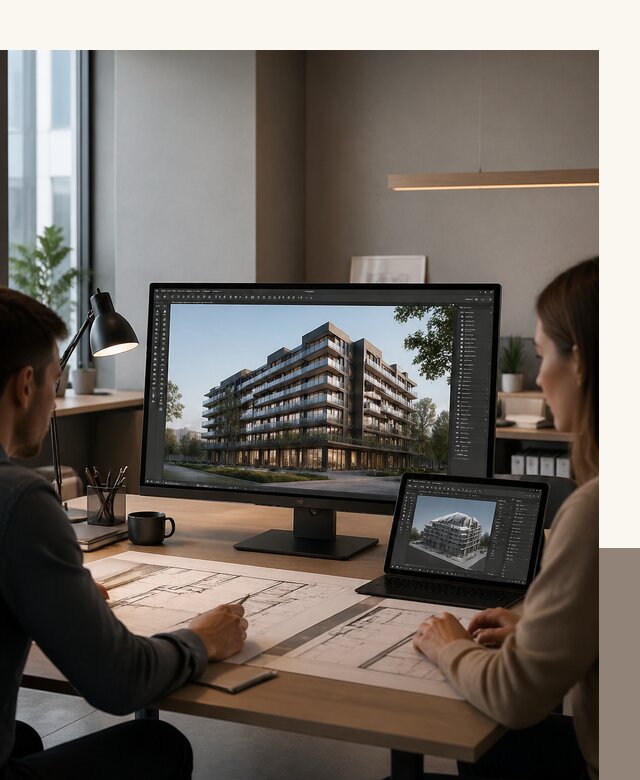 3D визуализация архитектуры и объектов строительства в Усинске